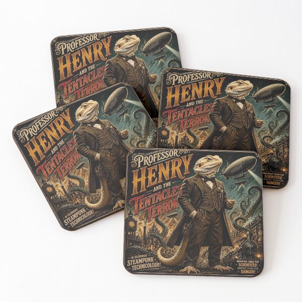 Item preview, Professor Henry and the Tentacles of Terror designed and sold by AikenDrum.
