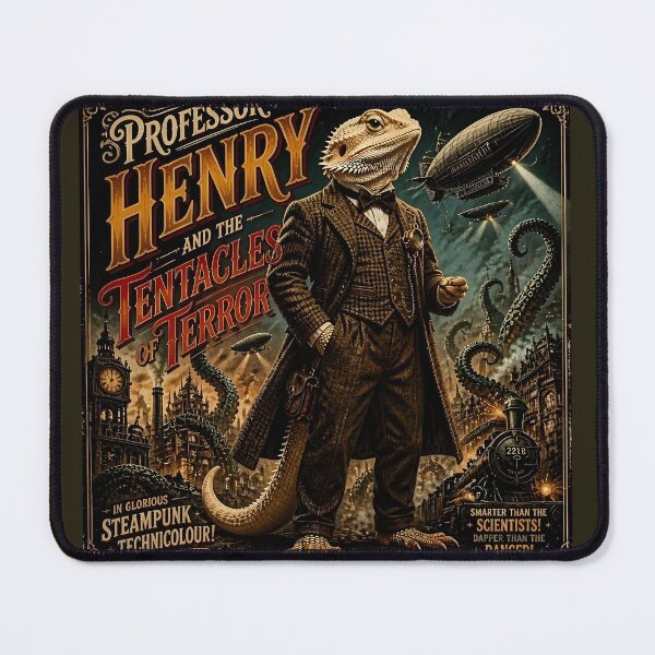 Item preview, Professor Henry and the Tentacles of Terror designed and sold by AikenDrum.