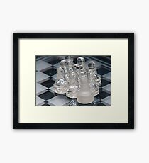 Chess Following Framed Print
