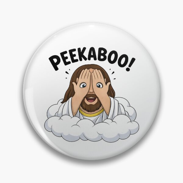 Item preview, Peekaboo Jesus designed and sold by Muslims_place.
