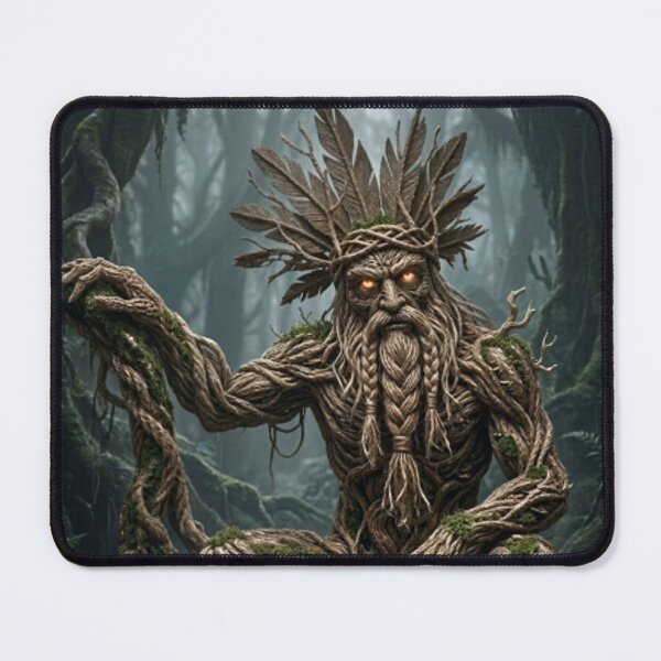 Item preview, Ancient Rope Forest Spirit – Woven Swamp Guardian designed and sold by JUTElCONIC.