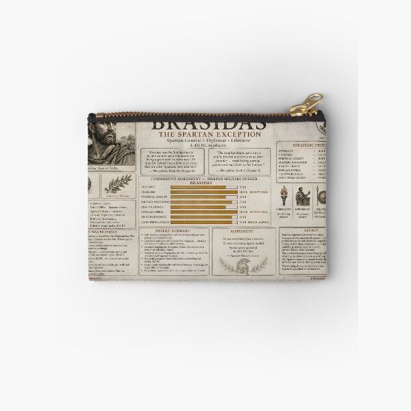 Item preview, Brasidas. Profile Plate V. The Spartan Exception. Engines of History Series I designed and sold by The Painted Fence.