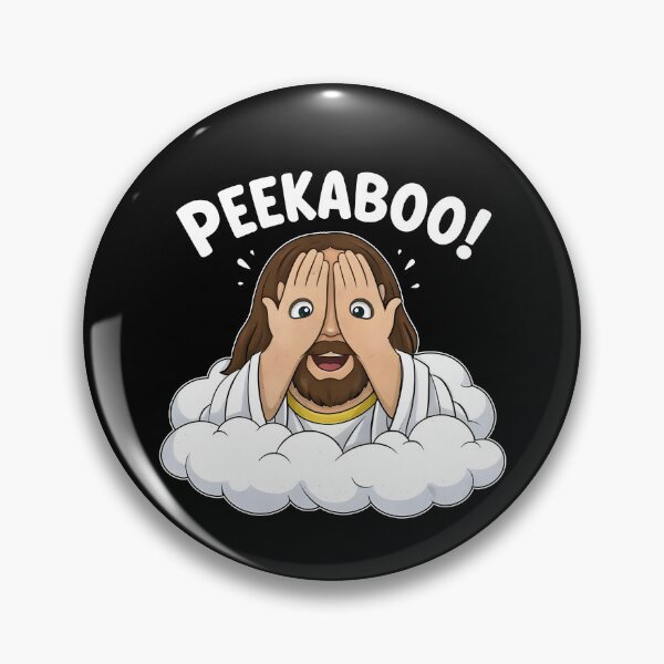 Item preview, Peekaboo Jesus designed and sold by Muslims_place.
