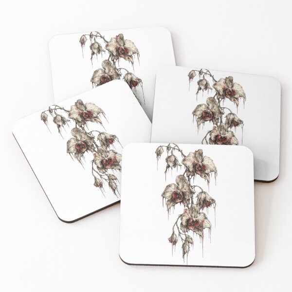 Item preview, Bleeding Orchid // Pale Red designed and sold by UnglaublichGut.