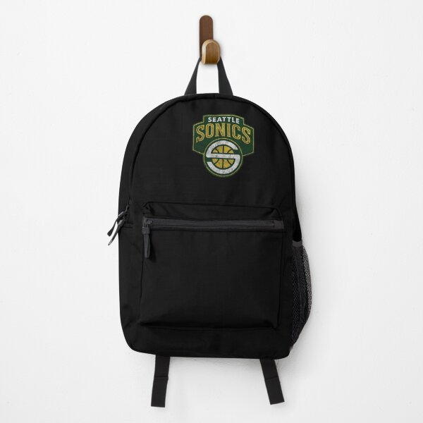 Item preview, Seattle Sonics Vintage Basketball Poster Graphic Design Today designed and sold by JayLagwe.