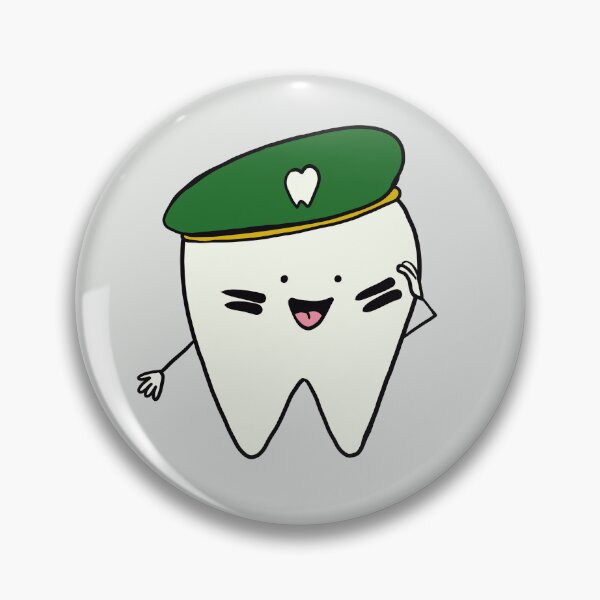 Item preview, Brave Tooth Soldier - Cute Dental Warrior Sticker for Kids | Dentist Reward, Pediatric Dental Gift, Oral Care Motivation designed and sold by karolaart.