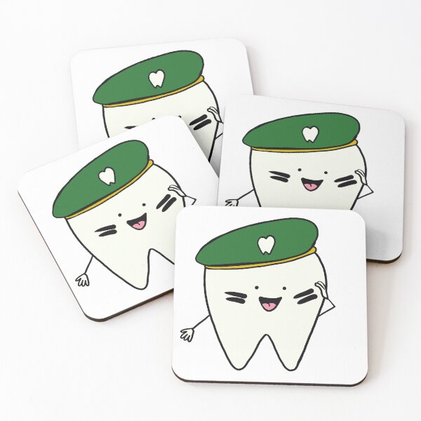 Item preview, Brave Tooth Soldier - Cute Dental Warrior Sticker for Kids | Dentist Reward, Pediatric Dental Gift, Oral Care Motivation designed and sold by karolaart.
