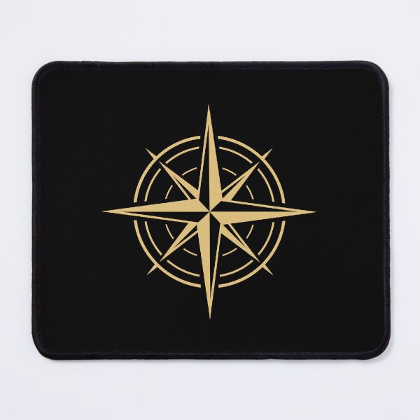 Item preview, Gold Compass Rose Minimalist Symbol designed and sold by AnnSign.