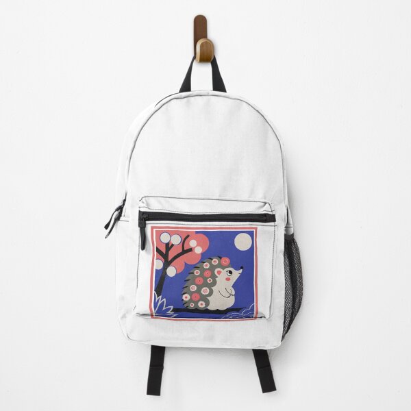 Item preview, Cute Floral Hedgehog under the Full Moon Illustration designed and sold by asliberry.