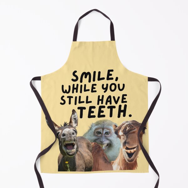 Item preview, Smile While You Still Have Teeth Funny B-Day Wish designed and sold by CDPrintsDesigns.