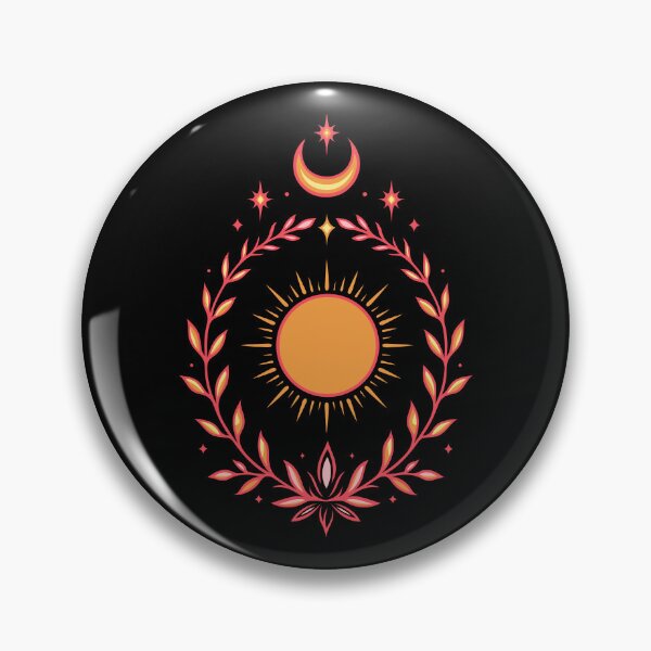 Item preview, Midsummer Sun Celestial Boho Pagan Art designed and sold by Christine Krahl.