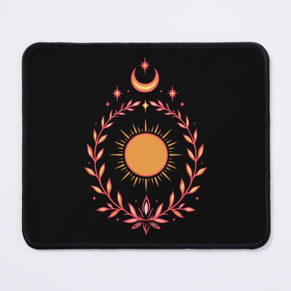 Item preview, Midsummer Sun Celestial Boho Pagan Art designed and sold by Christine Krahl.