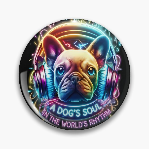 Item preview, Musical Frenchie - World Music Day designed and sold by Art-Arcade6.