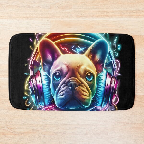 Item preview, Musical Frenchie - World Music Day designed and sold by Art-Arcade6.
