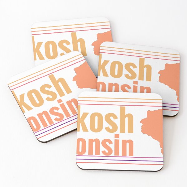 Item preview, Oshkosh Wisconsin City Marked On Map designed and sold by TheIconSmith.