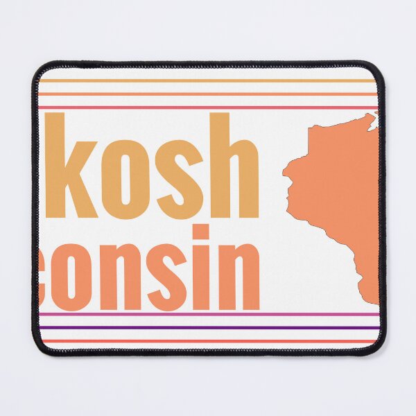 Item preview, Oshkosh Wisconsin City Marked On Map designed and sold by TheIconSmith.