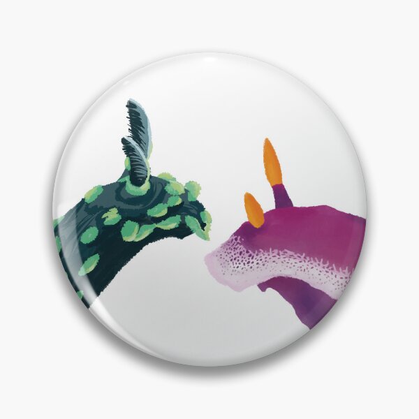 Item preview, Nudibranch duo - sea slug designed and sold by Poulpimousse.
