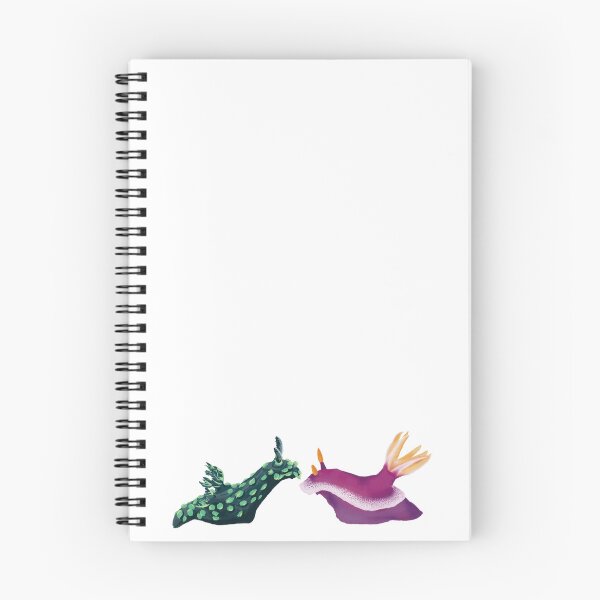 Item preview, Nudibranch duo - sea slug designed and sold by Poulpimousse.