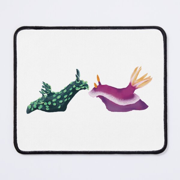 Item preview, Nudibranch duo - sea slug designed and sold by Poulpimousse.