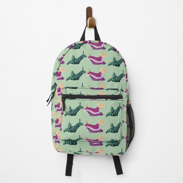 Item preview, Nudibranch duo - sea slug - green designed and sold by Poulpimousse.