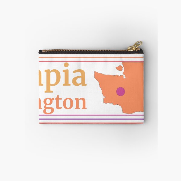 Item preview, Olympia Washington City Marked On Map designed and sold by TheIconSmith.
