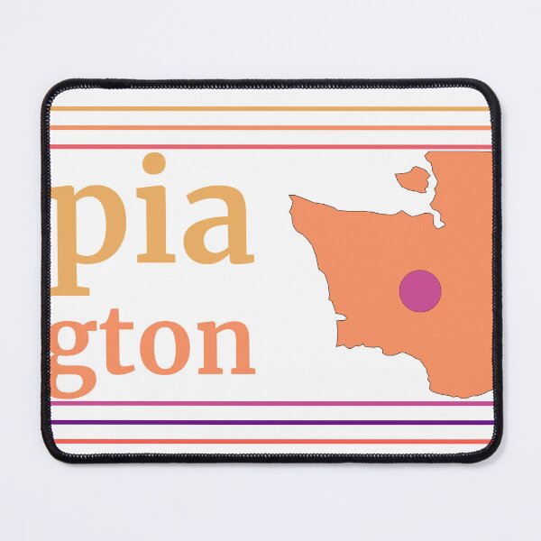 Item preview, Olympia Washington City Marked On Map designed and sold by TheIconSmith.