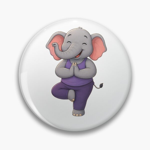 Item preview, elephant yoga designed and sold by Gokuxtreme.