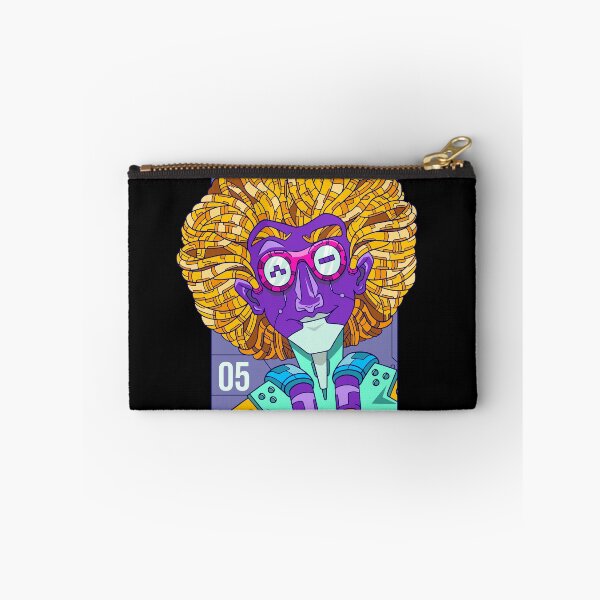 Item preview,  Cyberpunk Sci Fi Character 05 Neon Golden Afro VR Goggles Futuristic Art designed and sold by DERA RAY.