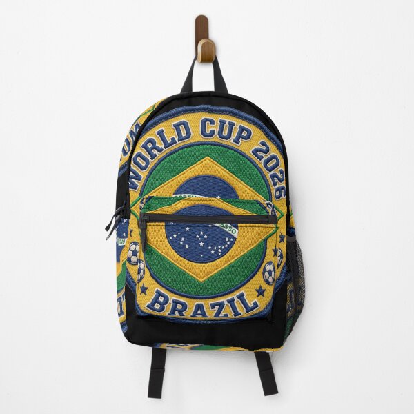Item preview, Brazil World Cup 2026 — Vintage Embroidered Patch Football Badge designed and sold by David Mateo ArtWorks.