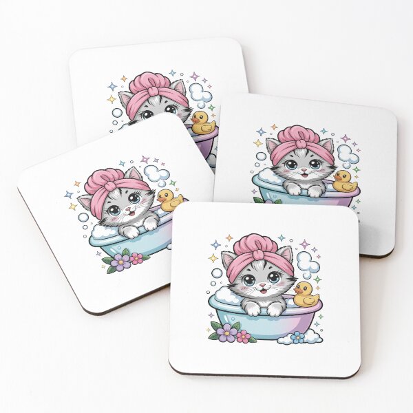 Item preview, Kitten in a Bathtub designed and sold by jkrphoto.