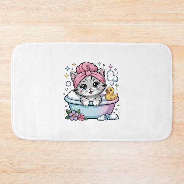 Item preview, Kitten in a Bathtub designed and sold by jkrphoto.