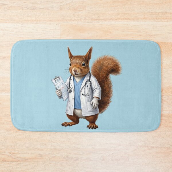 Item preview, Doctor Squirrel: Realistic Medical Practitioner designed and sold by Wild Hare.