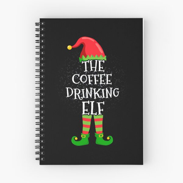 Item preview, Coffee Drinking Elf Family Matching Christmas Group Funny Gift designed and sold by CosmoKitsch.