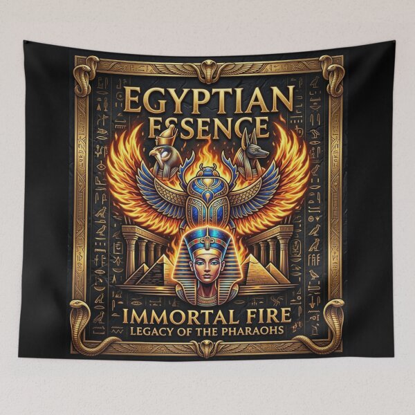 Item preview, Egyptian Essence Immortal Fire Pharaoh Golden Legacy Ancient Art designed and sold by Queen Cleopatra.