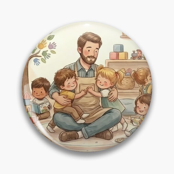Artikelvorschau, BEST TEACHER EVER | Daycare Educator Gift - Cute Nursery Art entworfen und verkauft von QuasiBoss.