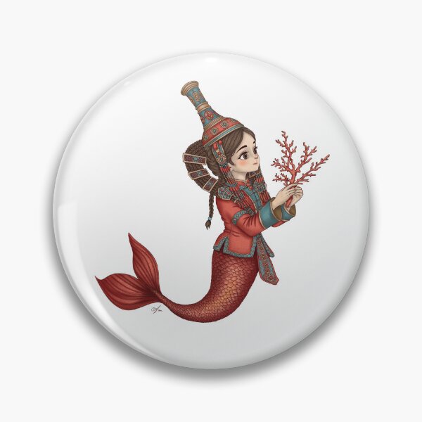 Item preview, Mongol Mermaid designed and sold by TasiaZenzura.