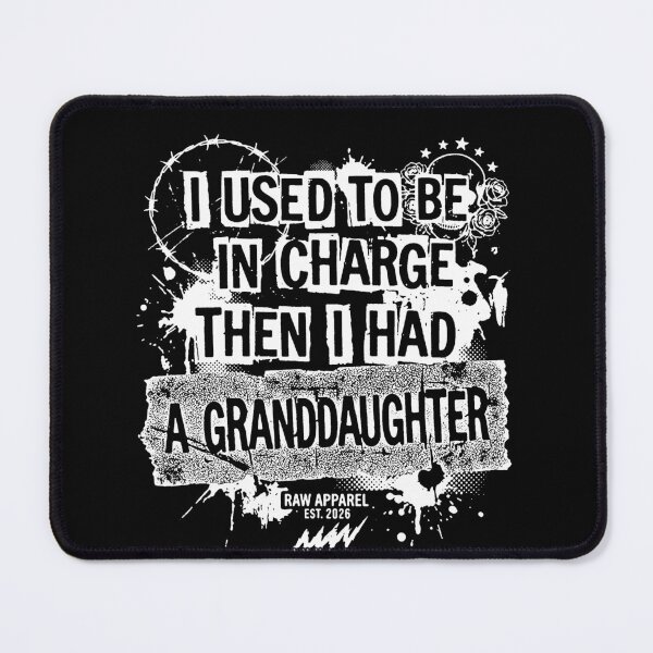 Item preview, I Used To Be In Charge Then I Had A Granddaughter Funny Punk Grandma designed and sold by graphixpolash.