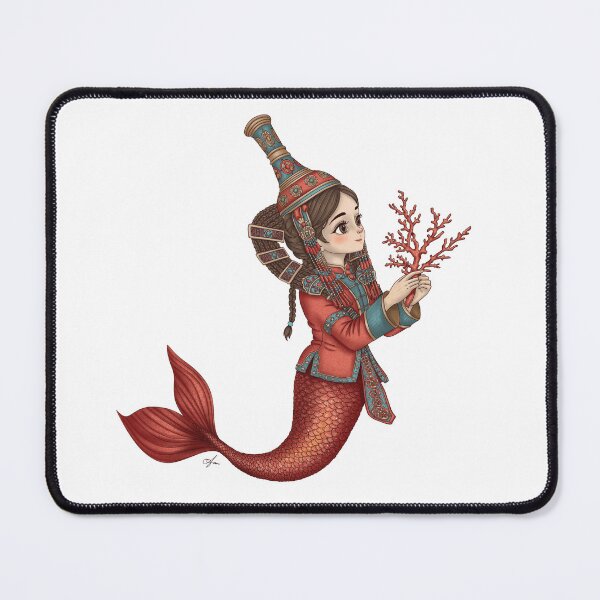 Item preview, Mongol Mermaid designed and sold by TasiaZenzura.