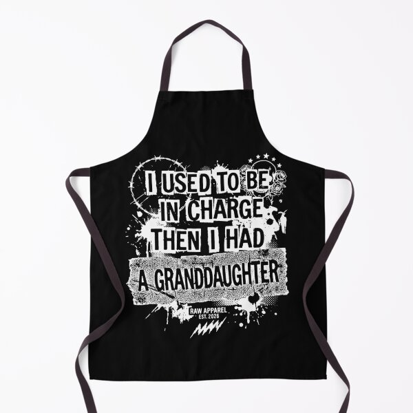 Item preview, I Used To Be In Charge Then I Had A Granddaughter Funny Punk Grandma designed and sold by graphixpolash.