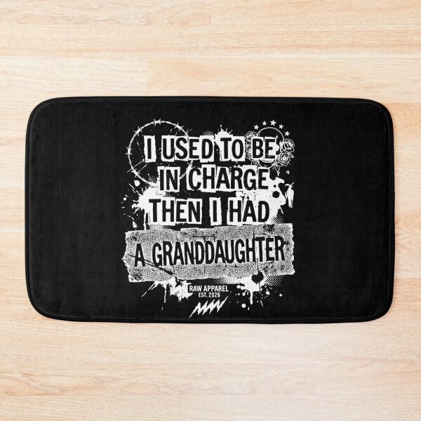 Item preview, I Used To Be In Charge Then I Had A Granddaughter Funny Punk Grandma designed and sold by graphixpolash.