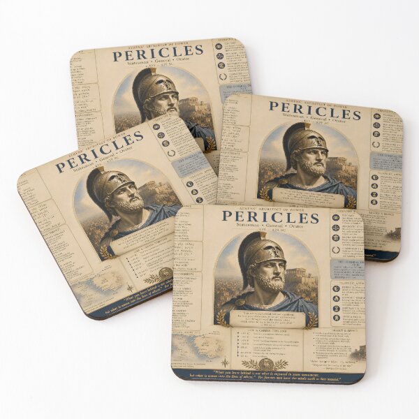 Item preview, Pericles. Athens' Architect of Power. Standalone Portrait. Engines of History Series I designed and sold by The Painted Fence.