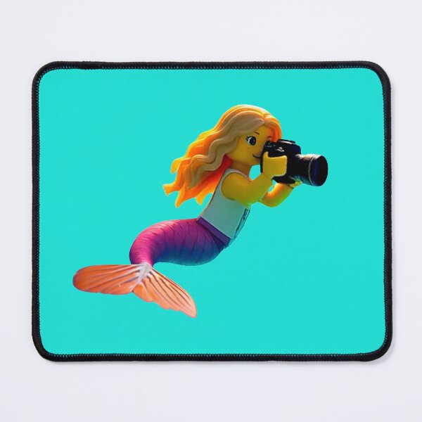 Item preview, LEGO Mermaid Debra Angel Photographer Print – Magical Underwater Fantasy Art designed and sold by Debra Angel.