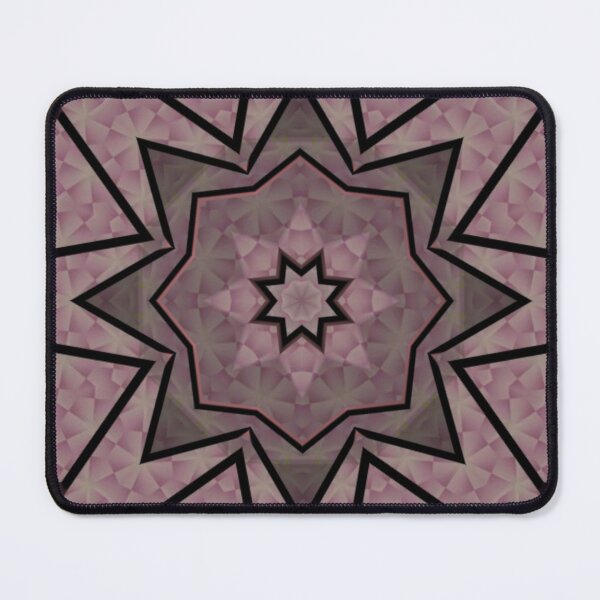 Item preview, Beige Star Geometric Mandala designed and sold by IntelliMindDesigns.
