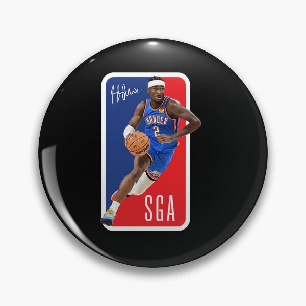 Item preview, Shai MVP Card Basketball Poster Graphic Design Today designed and sold by JayLagwe.