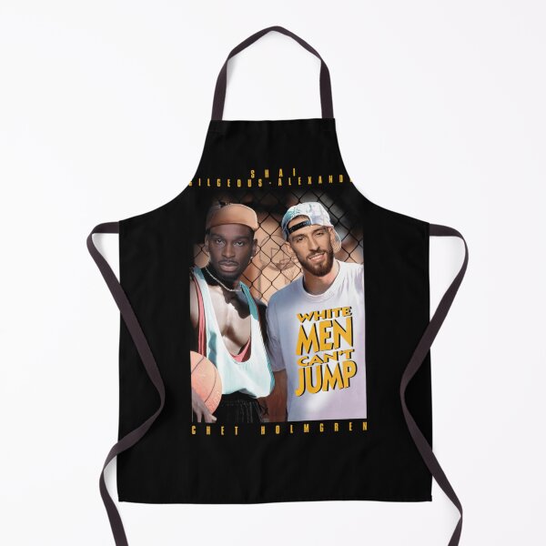 Item preview, Shai Chet White Men Cant Jump Poster Design designed and sold by RueBonnerd.