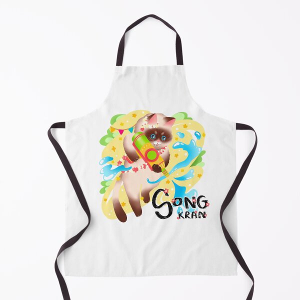 Item preview, Songkran - siam cat designed and sold by AMIDATORA.