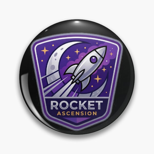 Item preview, Rocket Ascension Retro Space Exploration Mission designed and sold by Oommen Studio .