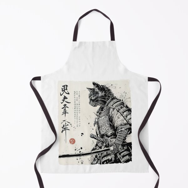 Item preview, Vintage Samurai Cat Warrior designed and sold by nosu-art-pod.
