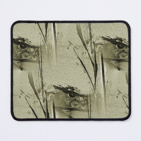 Item preview, Eyes Amongst The Foliage Abstract in Olive Green designed and sold by Artistestella.