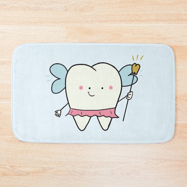 Item preview, Cute Tooth Fairy Girl Cartoon - Kawaii Dental Character with Magic Wand for Kids Dentist Rewards Stickers & Gifts designed and sold by karolaart.